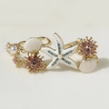 White Starfish Bracelet
