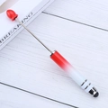 Dual-function stylus and telescopic pointer with red and white gradient handle - Gradient Red