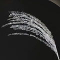 Elegant white sequin tree branch for Christmas and wedding party decor accessories - Large Sequin Tassel Pick - Iridescent White 57CM