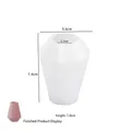 Silicone mold for candle holder and mini vase with 7.8cm height for DIY resin casting - No. 6 Small Vase