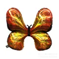 Large Laser Yellow Butterfly (100x99cm)