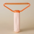 Anti-bouloire manuel avec tête orange et manche rose en forme d'ours pour vêtements - Rose Sakura