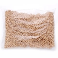 Bulk package of light gold jump rings for DIY jewelry making in a clear plastic bag - Size One / Light Rose Gold