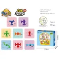 19 PCS DIY silicone suction cup building blocks toy set with colorful shapes and gift box - 19 Pcs Large Bee Set + Color Box