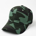 Detail der Jungle-Camouflage-Baseballkappe mit verstärktem mehrreihigem Stepprand - Verstellbar / US Camouflage 1