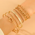Gold - Woven Geometric Embossing Style