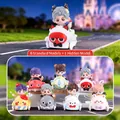 Coffret de figurines magnétiques dessin animé avec six modèles et une version cachée - Série Voiture Coulissante sous les Étoiles / 1pc Aléatoire