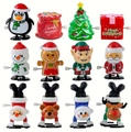 Set di 12 giocattoli a molla natalizi con Babbo Natale, pinguino e pupazzo di neve - Giocattolo a Molla Natalizio 12 pezzi Set J