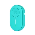 Ultrasonic pest repeller for cats and dogs in turquoise finish with OSMIAC logo - Including 1 Battery / Blue