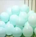 Premium matte Tiffany blue latex balloons for wedding and birthday party decorations - 18 Inch/9g/10 Pieces / Macaron Tiffany Blue