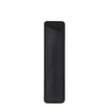 Astuccio singolo per penna in pelle PU nera con cuciture resistenti per penne stilografiche - Nero