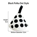 Copertura isolante per coperchio pentola a pois neri con asola per appendere il gancio - Pois Neri