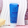 Detailed view of 50ml lake blue simulation cream glue tube with SGS safety certification - Lake Blue