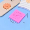 Roze madeliefje siliconen mal voor fondant en klei bakken cake decoratie gereedschap - Vierkante Madeliefje Zonnebloem(3)
