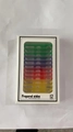 Set of 12 prepared biological microscope slides with colorful specimen labels in white box - 12-Piece Set / English Color Specimens