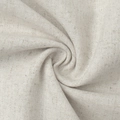 Detailed texture of natural linen blend fabric with elegant spiral draping for skirts - Apricot (Fabric Composition)