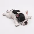 Bulldog Francese Fantasia Mucca in Posizione Prona