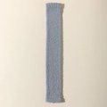 Scaldamuscoli in pile corallo blu grigio in maglia di peluche spessa per l'inverno - Taglia unica / grigio scuro
