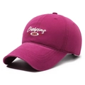 Magenta Baseballkappe mit Champions 1983 Stickerei und verstärkter Krempe - Verstellbar / Rosarot