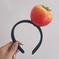 Funny vegetable headband featuring a realistic red tomato for kids and girls - Tomato