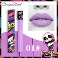 Lucidalabbra opaco viola chiaro 01 con confezione a teschio per trucco creativo - Viola (01#)