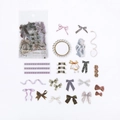 Decoratieve PET-stickers met vintage strikontwerpen voor doe-het-zelf scrapbooking - Lint Verhaal