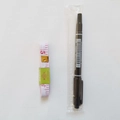 Kids growth chart measurement kit with white soft tape measure and black marker pen - Tape Measure + Marker
