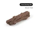 Decoración de tronco de árbol artificial realista tamaño mediano para acuarios y jaulas - Tronco Realista Mediano (NO.127-79/B)
