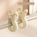 2-pack large cream white windproof quilt clips with non-slip design for drying - 2 Pcs/Set / Cream