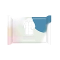 Down jacket cleaning wipes for stain removal, 12 pieces per pack in portable soft packaging - 12Pcs Rainbow Pack