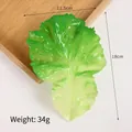 Modello di foglia di lattuga artificiale 11,5x18cm per fotografia e decorazione - Foglia di Lattuga Grande