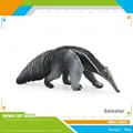 Realistic gray and white anteater animal model toy for kids, weight 86g - Anteater (PL127-2573)