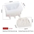 Iceberg silicone mold for DIY candles and gypsum with precise dimensions and weight - Iceberg H (LZ-514)