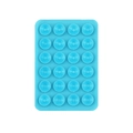 Sky blue rectangular 24-suction cup silicone phone mat for secure non-slip mounting - Standard Style (24-Suction Cup) / Sky Blue