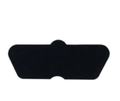 Bamboo charcoal blackhead removal nose strip for pore cleansing in black non-woven material - Linear Shape / 1 Piece / Black