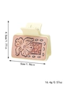 90220-Beige Pink Brown Floral Relief
