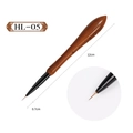 Professional wooden nail art liner brush HL-05 with 0.7cm ultra-fine fiber bristles - Medium Liner Pen (HL05)