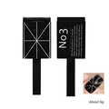 Cat eye nail magnet tool No 3 with black handle creating cross starburst patterns - Pattern Magnet - No3 Star Shape
