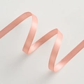 Glossy pink 1cm solid ribbon for cake baking and DIY floral bouquet gift wrapping - 1CM Double Sided Satin Ribbon [Champagne] 80 Yards