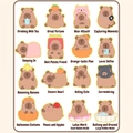 Collection of 16 cute capybara toy figures showing various poses and hidden secret styles - Capybara (Full Box)