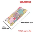 Plush catnip pillow toy with colorful cartoon cats, size 20cm x 10cm, weighing 40g - Small Cute Fat Cat Pillow