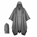 Grey PU Coated with Pocket