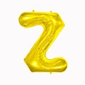 Shiny 32-inch golden number 2 foil balloon for birthday and party decoration - 16-inch Gold Slim Letter Aluminum Foil Balloon (z)