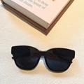 Kids black silicone polarized sunglasses with large frame and UV protection coating - Black