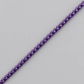 Minimalist purple metal snake chain necklace in a vibrant candy color finish - Purple