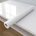 Self-adhesive white marble kitchen contact paper for countertop and furniture renovation - 40cm Wide * 1m / Pearl White