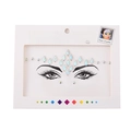 Gezichtsjuwelen sticker met heldere harskristallen voor DIY party make-up en festivals - HF-97