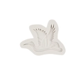 Crane shaped silicone fondant mold in light gray for cake decorating and DIY crafts - 3# Crane / Gray