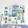 Set artistico da parete vintage nordico con poster di Monet e magneti decorativi - Brezza del Capo