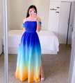 S / Blauer Gradient